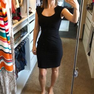 Black work dress